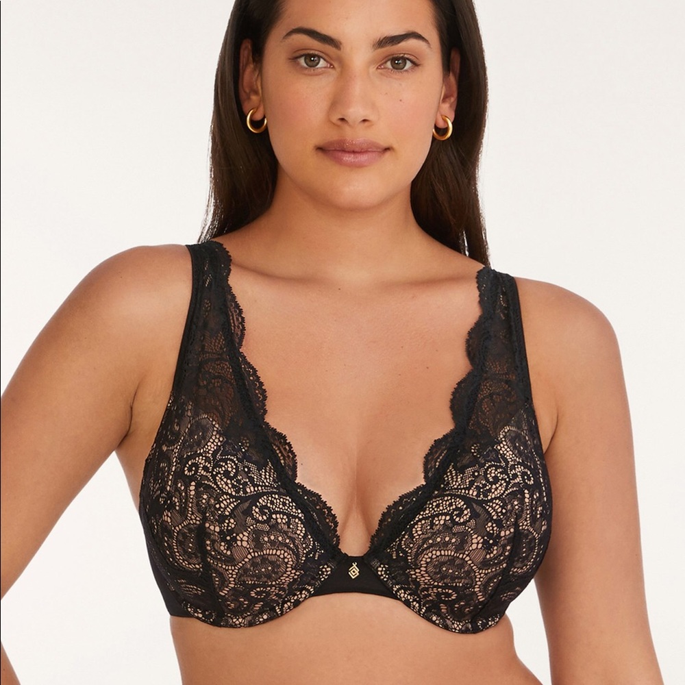 ThirdLove Lace Plunge Bra 32D1//2